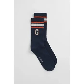 Dětská móda PONOŽKY GANT GRAPHIC SOCKS EVENING BLUE