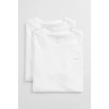 Oblečení a móda TRIČKO GANT C-NECK T-SHIRT 2-PACK WHITE