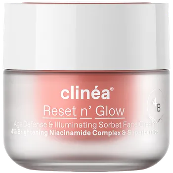 Pleťový krém Clinea Reset N'glow anti-aging a rozjasňující krém-sorbet na obličej, 50 ml