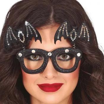 Karnevalový doplněk Guirca Brýle s netopýry