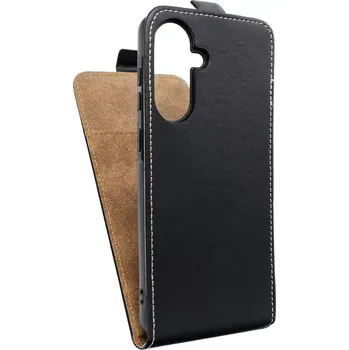 Pouzdro na mobilní telefon Vertikální pouzdro SLIM FLEXI FRESH Samsung A56 5G černé (Elegantní vertikální pouzdro SLIM FLEXI FRESH na Samsung Galaxy A56 5G – černé s magnetickým zavíráním)