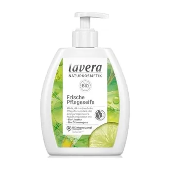 Čistící mýdlo lavera svěží bio limetka & bio citronová tráva Tekuté mýdlo