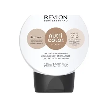 Revlon Professional Nutri Color Filters 613 tmavě blond popelavá zlatá Barevná maska