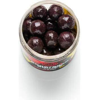 Nástraha Mivardi Rapid Boostered Boilies - Královská švestka (250ml | 20mm)