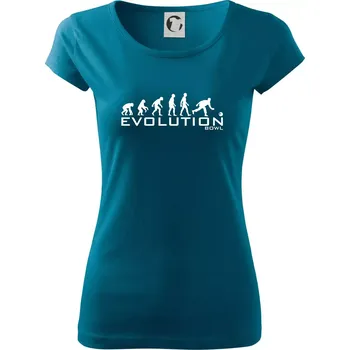 Dámské tričko Evolution Bowl - Dámské triko Pure - XS ( Petrolejová )