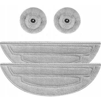 Příslušenství k robotickému vysavači 4 x Hadřík na mop pro Roborock S8 MaxV Ultra / S8 Max Ultra / G20