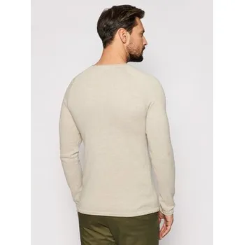 Pánský svetr Jack & Jones Svetr Hill 12157321 Béžová Regular Fit M