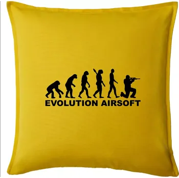 Polštář Evoluce airsoft - Polštář 50x50 - 50x50 - Pouze potah ( Žlutá )