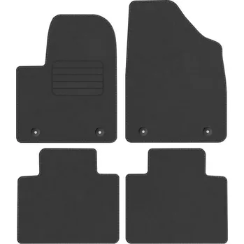 autokoberec Kobercové rohože Edecor velurové 4 ks