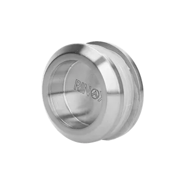 Zábradlí Nerezové madlo na dveře (ø 58mm), na sklo 8-12mm, broušená nerez K320 /AISI304