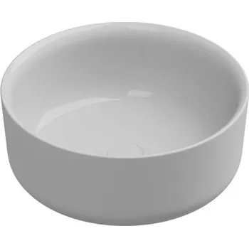 Umyvadlo na desku Hit, keramické, dvoubarevné, 42x42 cm, HILAVRO42BI000001