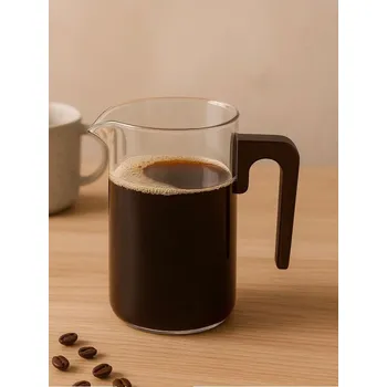 Sinsay - Skleněný džbán s držadlem a sítkem - hnědá - 891GM-88X - 891GM-88X-ONE