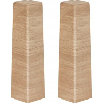 Vnější roh PVC 13 x 80, délka 2 cm, Honey amber Mat (Medově jantarová matná)