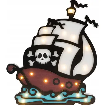 Lampička Noční lampa Happy Hippo, vícebarevná