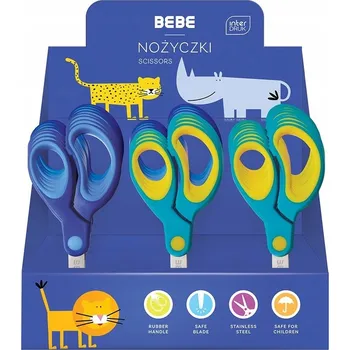 Nůžky ŠKOLNÍ 13cm 1 kus