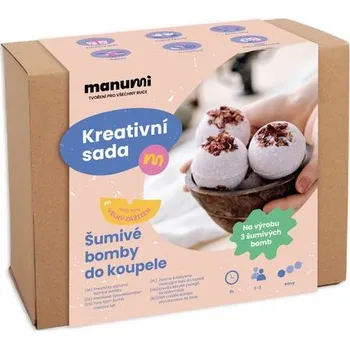 kreativní sada Manumi kreativní sada na výrobu šumivých bomb do koupele