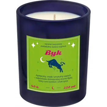 Svíčka Sójová vonná svíčka – znamení zvěrokruhu BÝK pro milovníky astrologie Cup&You 1 ks