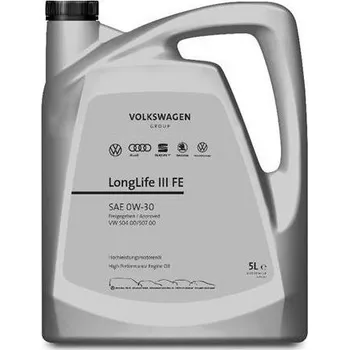 Motorový olej Originální díl Škoda GS55545M4EUR Long Life III 0W-30 - 5L