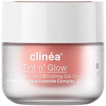 Pleťový krém Clinea Tint N'glow rozjasňující a barvící gel-krém, 50 ml