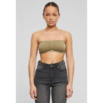 Dámské vložky Bandeau khaki Urban Classics šedá | kaki 2670913
