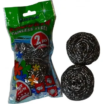 Drátěnka Nerez spirála 2ks x 15g