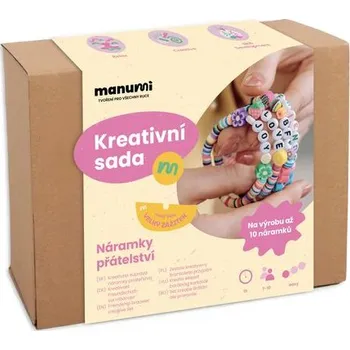 kreativní sada Manumi kreativní sada na výrobu náramků přátelství