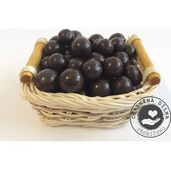Čokoláda CHD Třebíčsko Marcipánové kuličky v hořké čokoládě 1kg