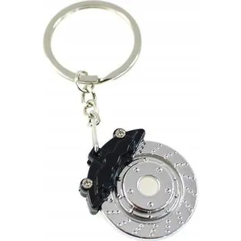 Přívěsek Na Klíče Brzdový Kotouč Černá