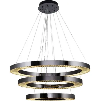 LED Lustr na lanku JESI LED/99W/230V 3000K pr. 100 cm stříbrná