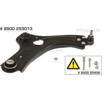 Zavěšení kol Řídicí páka, zavěšení kol Triscan A/S 8500 255013