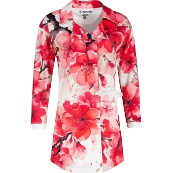 Dámská mikina Dámké sako premium ALTISPORT VOJ/ALW102MI05 RŮŽOVÁ/BÍLÁ XXXL