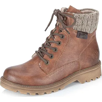 Dámská obuv Dámská kotníková obuv RIEKER 73220-24 hnědá W5 38
