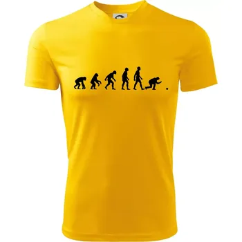 Evoluce petanque - Dětské triko sportovní (dresovina) - 158 cm/12 let ( Žlutá )