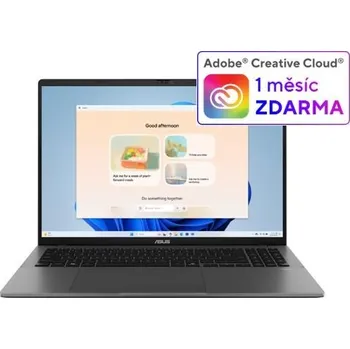 Notebook ASUS NTB Vivobook S16 (S3607VA-RP081W), i5-13420H, 16" 1920x1200, 16GB, 512GB SSD, UHD, W11 Home, Matte Gray