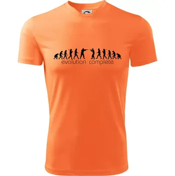 Evoluce kompletní - Dětské triko sportovní (dresovina) - 158 cm/12 let ( Neon mandarine )