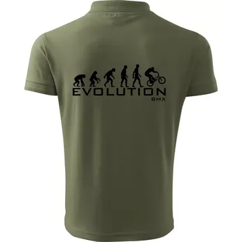 Pánská košile Evoluce BMX - Polokošile pánská Pique Polo 203 - XL ( Khaki )
