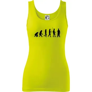 Evoluce zedník zbiječka - Dámské tílko - XS ( Limetková )