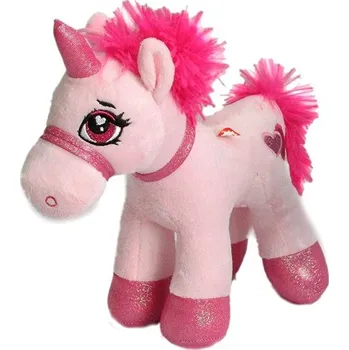 plyšák Vizopol Kůň se zvukem růžový