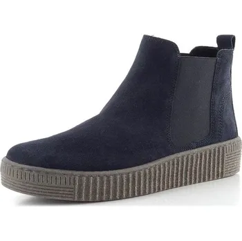 Dámské kozačky Gabor semišový kotník na platformě ocean 73.731.36 - 39 | P698151