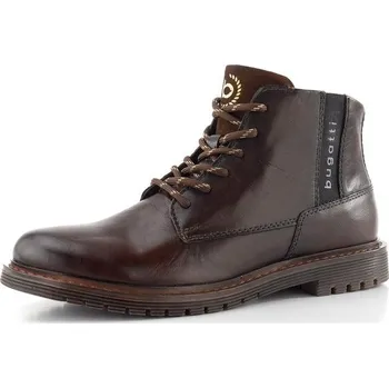 Pánská zimní obuv Bugatti pánský kotník tmavě hnědý 325-ATE32-1000 - 44 | P697644