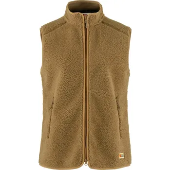 Dámská vesta vesta dámská FJÄLLRÄVEN Vardag Pile Fleece Vest W, Buckwheat Brown - XL