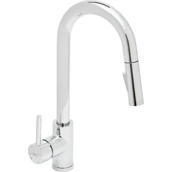 Vodovodní baterie Swiss aqua technologies Dřezová baterie SAT sklopné rameno chrom SATBSD289K