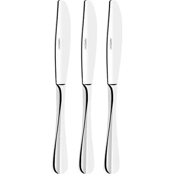 Příbor DuraHome Nůž jídelní CAPRI 3 ks, stříbrný