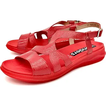 Dámské sandále Dámské sandály Wonders 5622 červená Barva: rojo, Velikost: 41