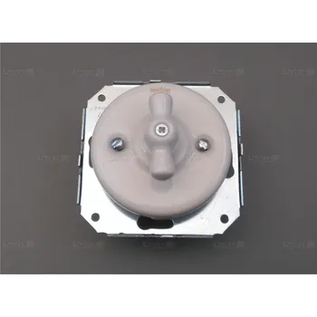 Elektrická zásuvka Porcelánový vypínač otočný bílý Colonial