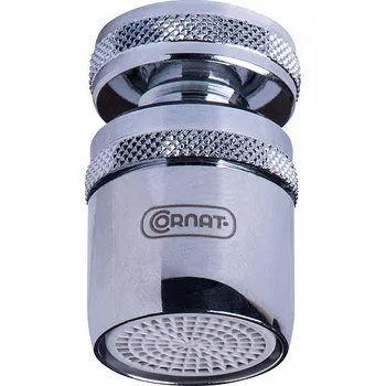 Sada koupelnových doplňků CORNAT Perlátor s kloubem, s úsporou vody až -50%, M22 × 1", vnitřní, 1 ks