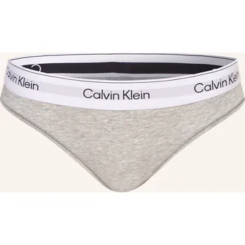 Kalhotky Calvin Klein Dámské Kalhotky Icon Cotton Modal, šedá, 38