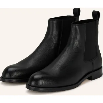 Pánské mokasíny Boss Pánské Chelsea-Boots Tayil, černá, 45