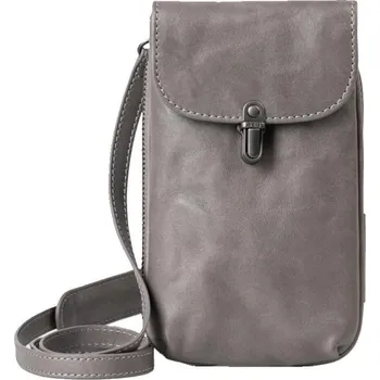 Kabelka aunts & uncles Kožená kabelka na mobil Grandma´s Luxury Club Mrs. Lemon Twist 40478-116 šedá
