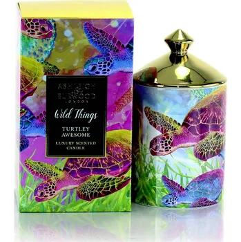 Svíčka ASHLEIGH & BURWOOD Vonná svíčka WILD THINGS - BERGAMOT & GRAPEFRUIT - TURTLEY AWESOME, 320g